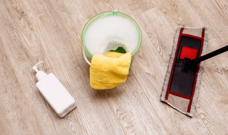 White Vinegar and Water for carpet cleaning